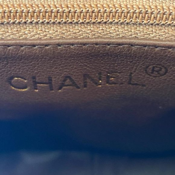 "Chanel Fringe Tassel Camera Bag Quilted Beige Sue - Picture 3 of 11